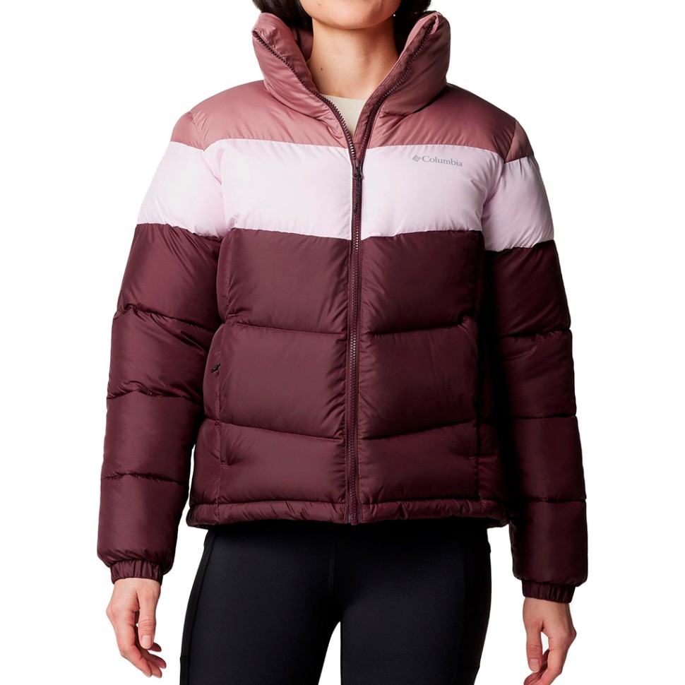 Куртка жіноча Columbia Puffect™ II Colorblock Jacket бордова 2088481-607 изображение 1