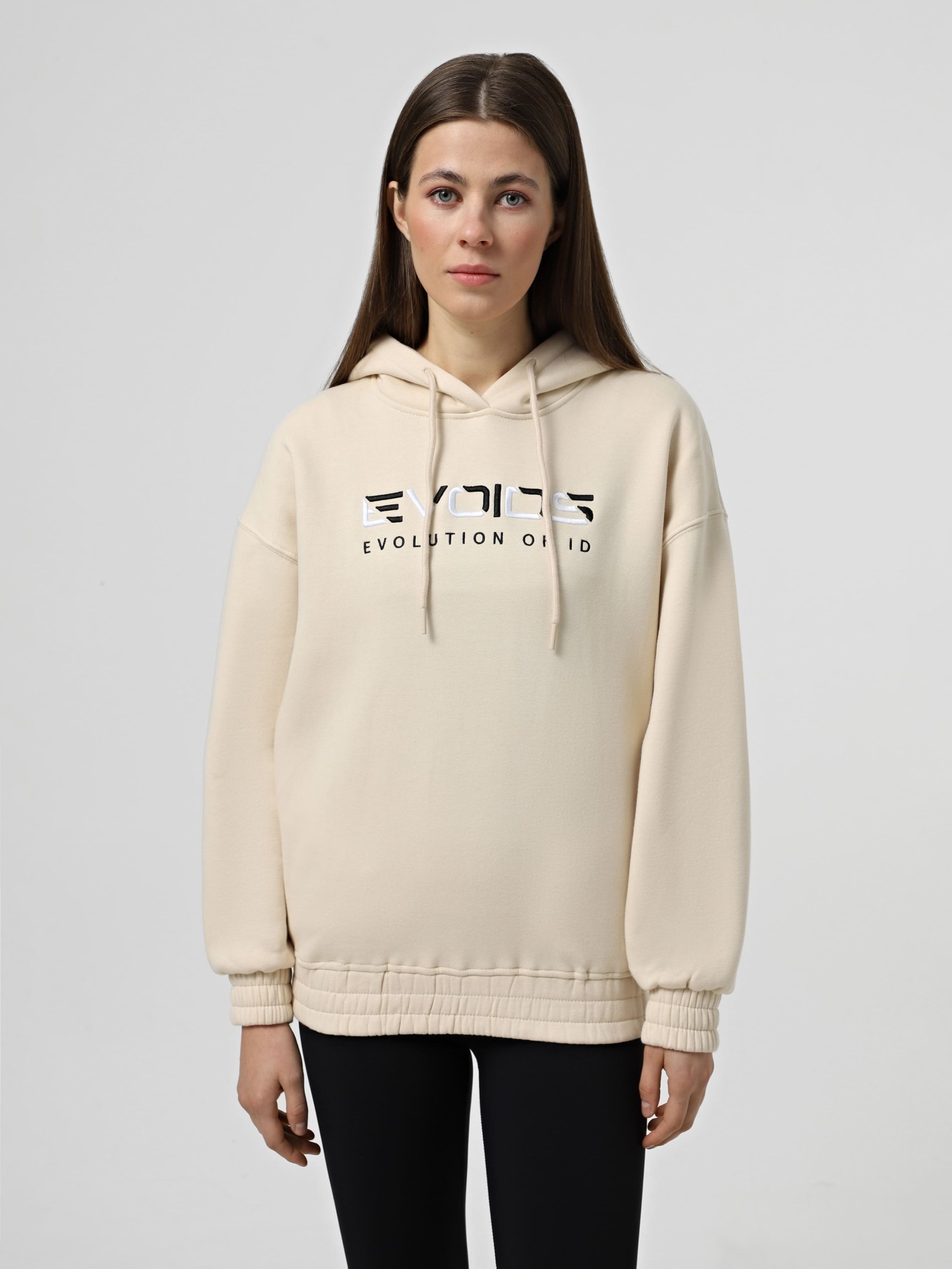 Толстовка жіноча Evoids Saronsa бежева 552510-125 изображение 2