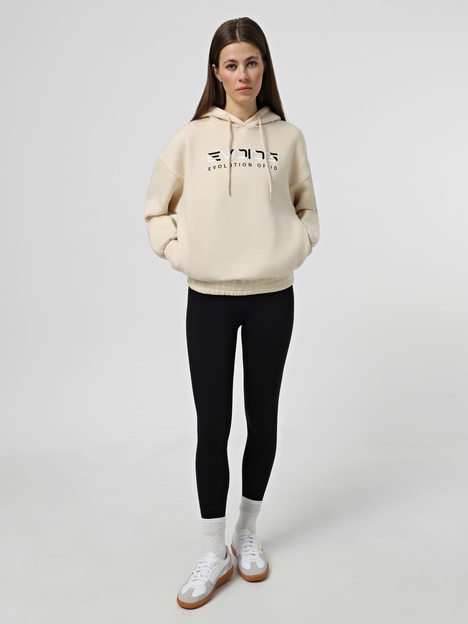 Толстовка жіноча Evoids Saronsa бежева 552510-125 изображение 4