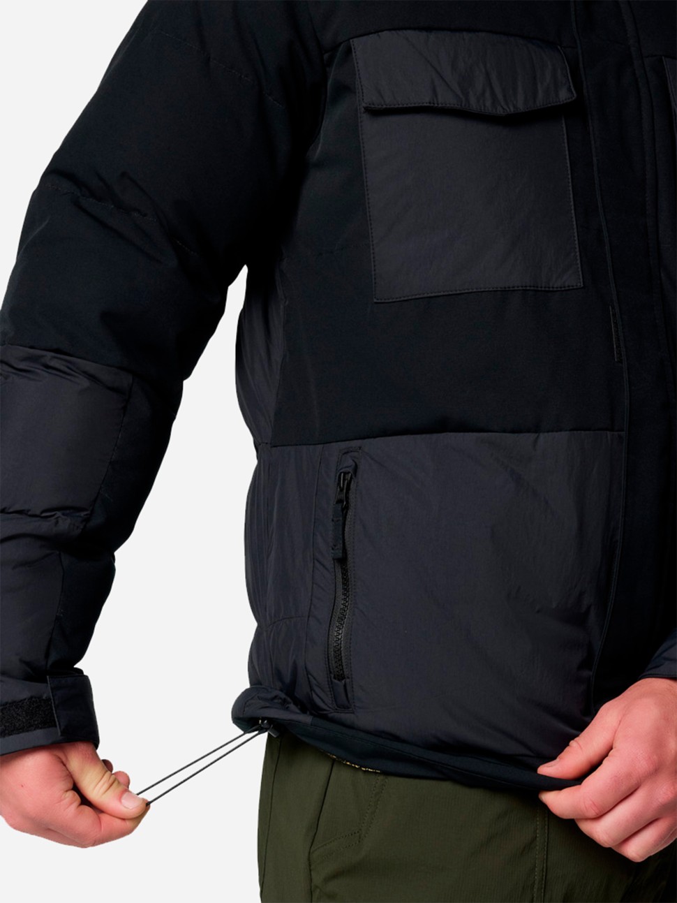 Куртка чоловіча Columbia Marquam Peak Fusion Jacket чорна 2088151-010 — фото 2