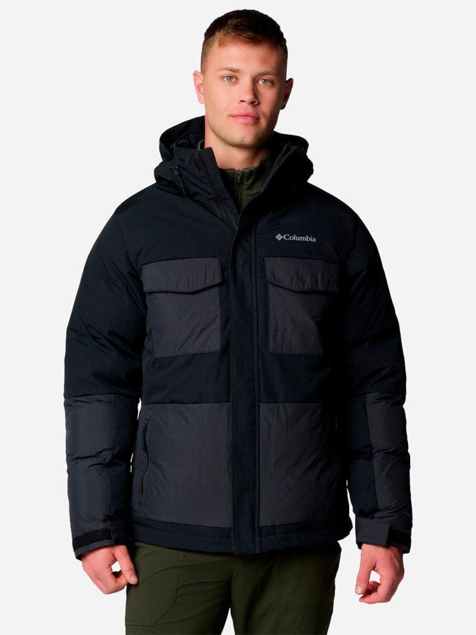 Куртка чоловіча Columbia Marquam Peak Fusion Jacket чорна 2088151-010 — фото 3