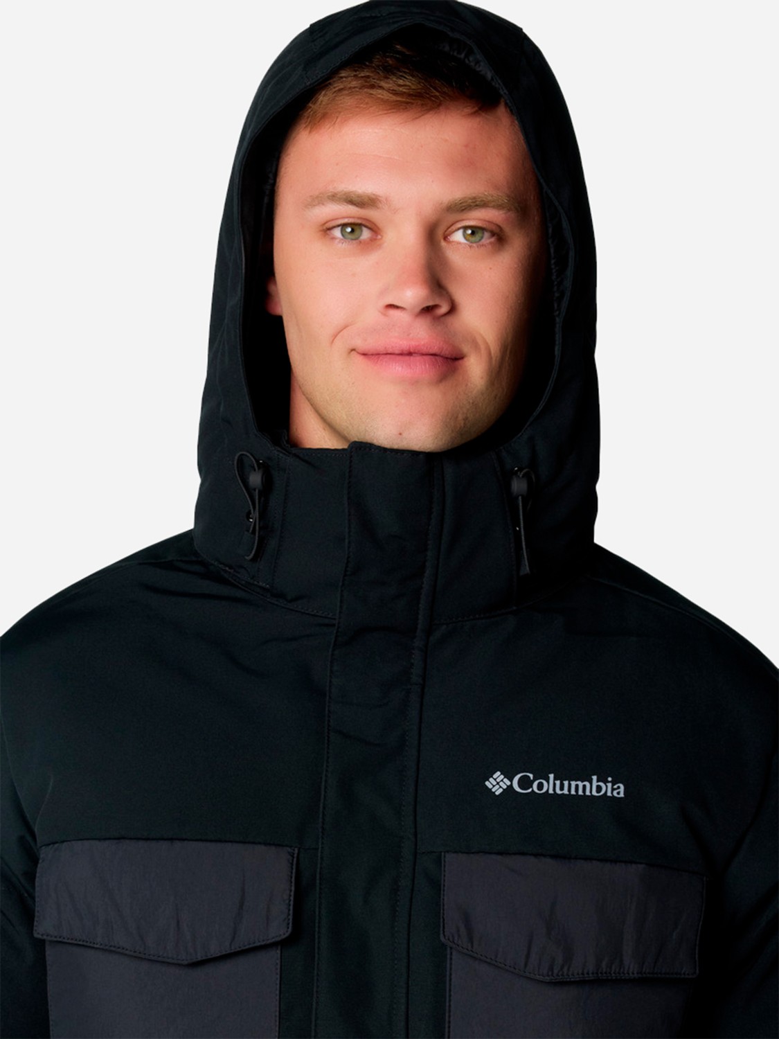 Куртка чоловіча Columbia Marquam Peak Fusion Jacket чорна 2088151-010 изображение 7