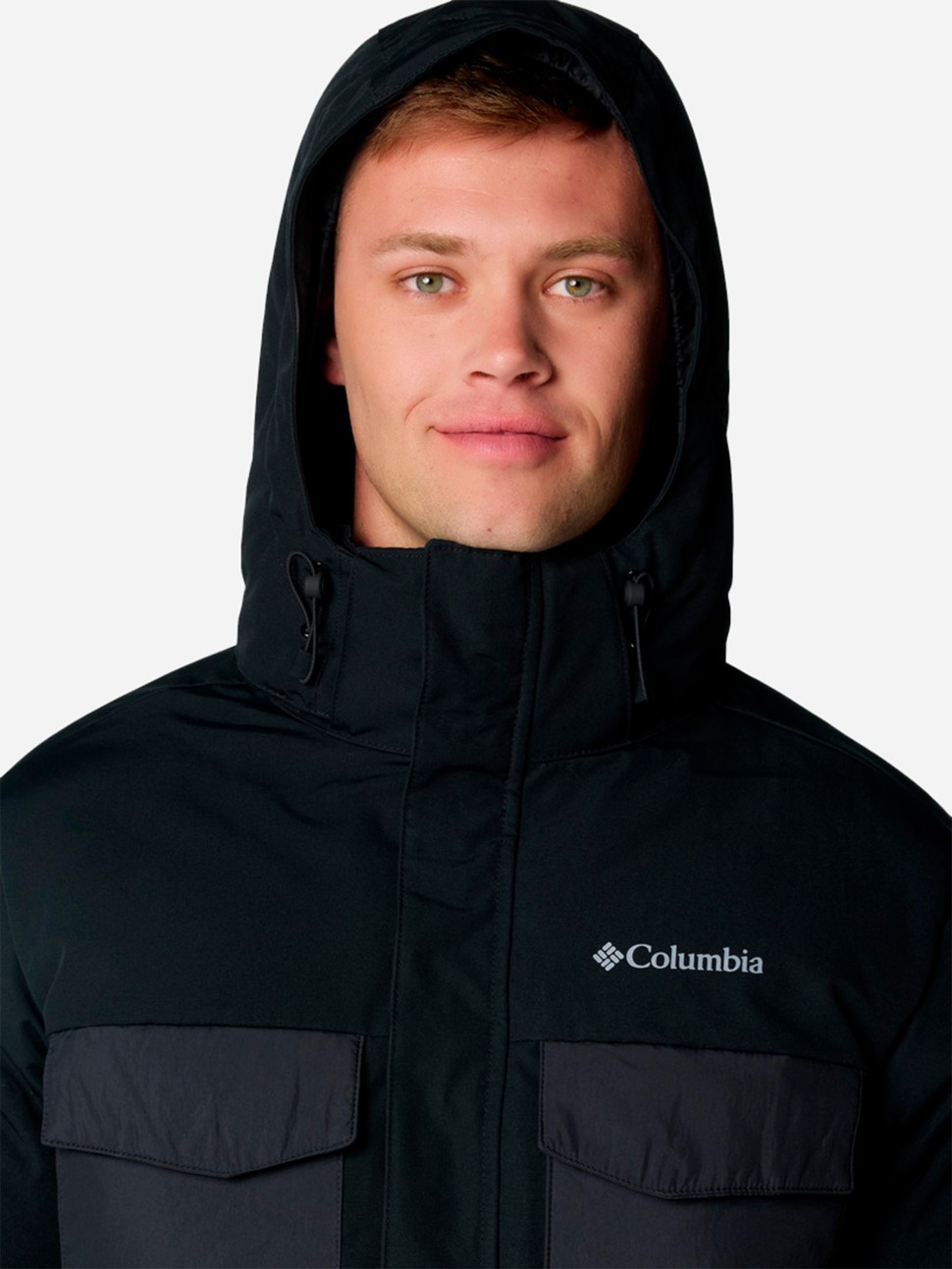 Куртка чоловіча Columbia Marquam Peak Fusion Jacket чорна 2088151-010 — фото 7