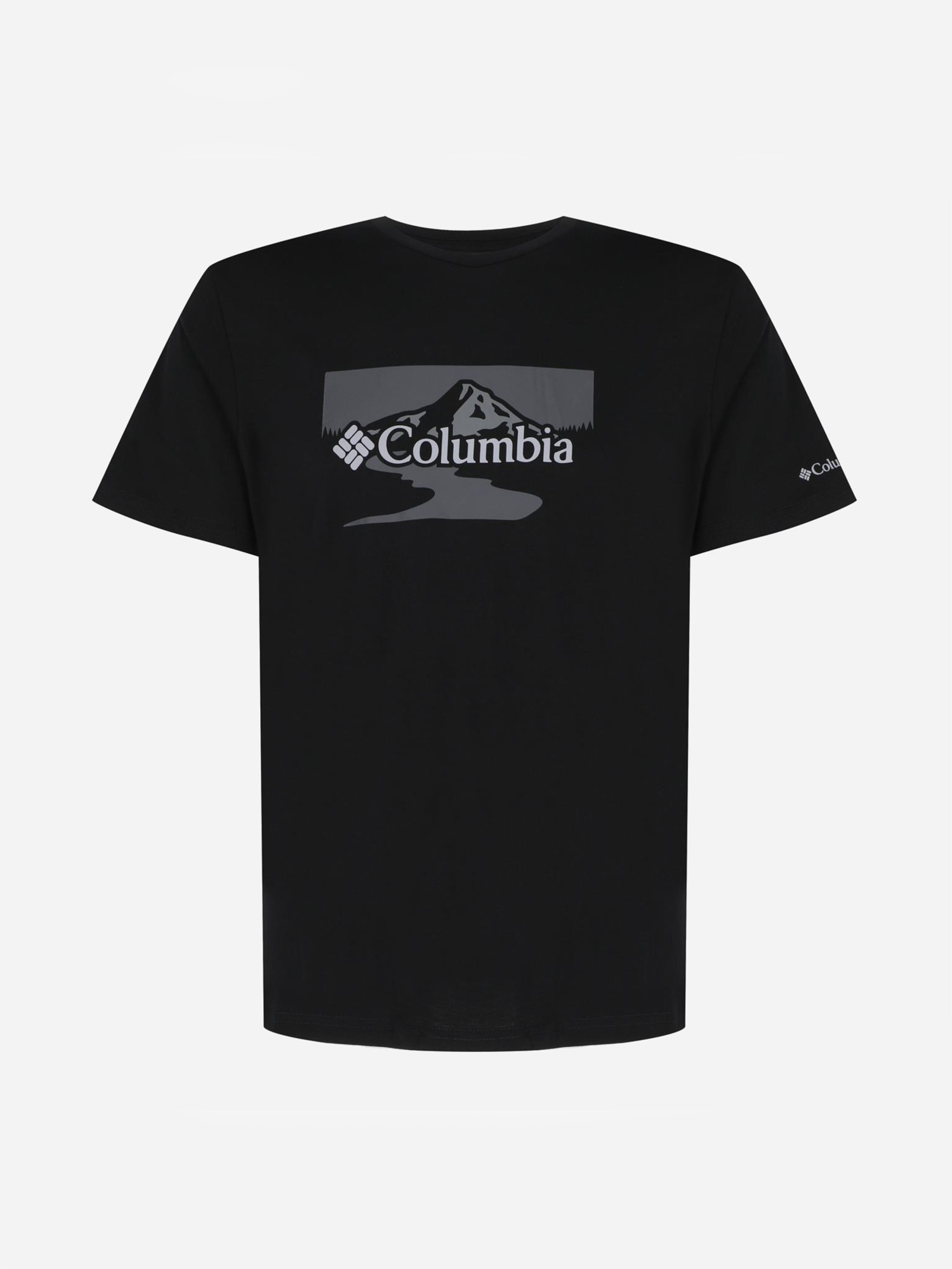 Футболка чоловiча Columbia Path Lake™ Graphic Tee II чорна 1934811-021 изображение 4