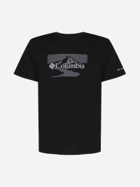 Футболка чоловiча Columbia Path Lake™ Graphic Tee II чорна 1934811-021 изображение 4