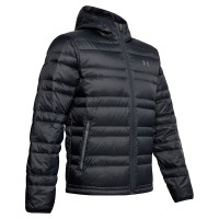 Куртка чоловіча Under Armour Down Hooded Jacket чорна 1342738-001 изображение 1