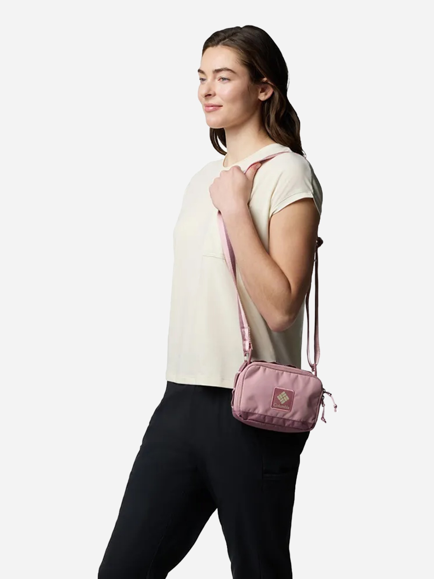 Сумка Columbia Trail Traveler™ Crossbody Bag розовая 2121521-659 изображение 6