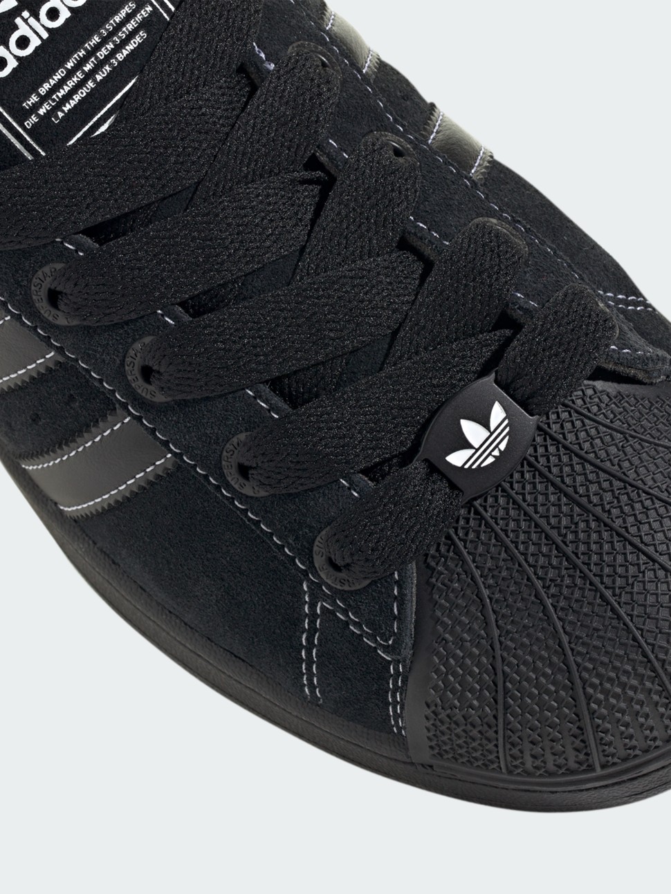 Кросівки чоловічі Adidas SUPERSTAR II чорні JH5470 — фото 6