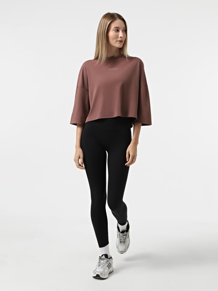 Футболка с длинным рукавом Larum Bariloche коричневая 942508-200 изображение 6