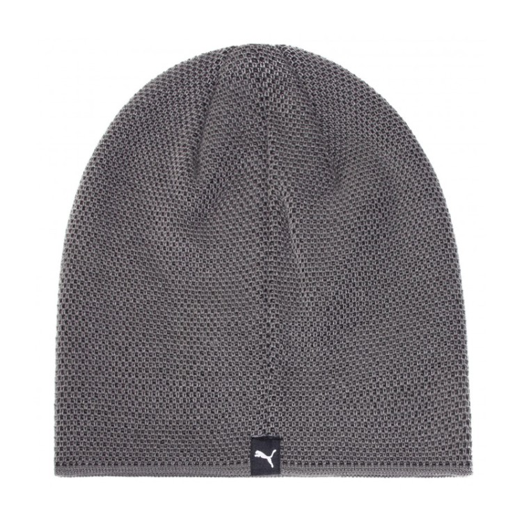 Шапка Унисекс Puma Active PUMA Beanie серая 2233303 изображение 2