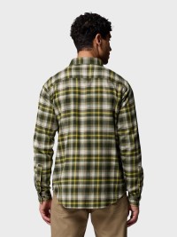 Рубашка мужская Columbia Cornell Woods™ Flannel Long Sleeve Shirt зеленая 1617951-367 изображение 4