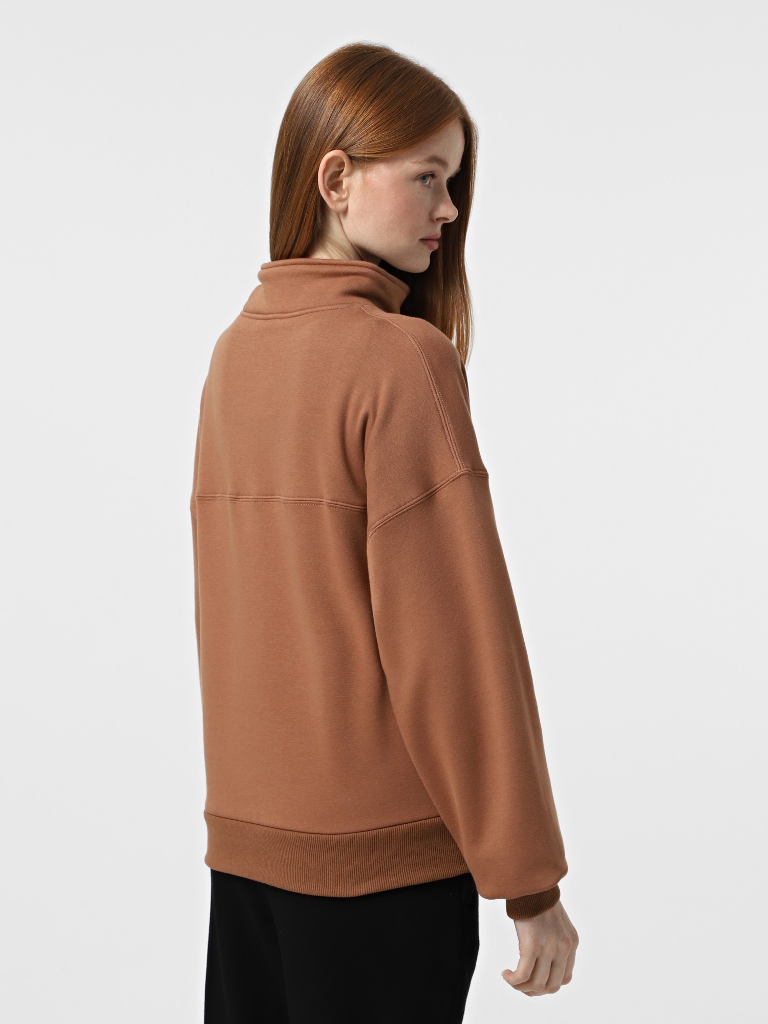 Толстовка жіноча Evoids Giselle коричнева 552554-200 изображение 3