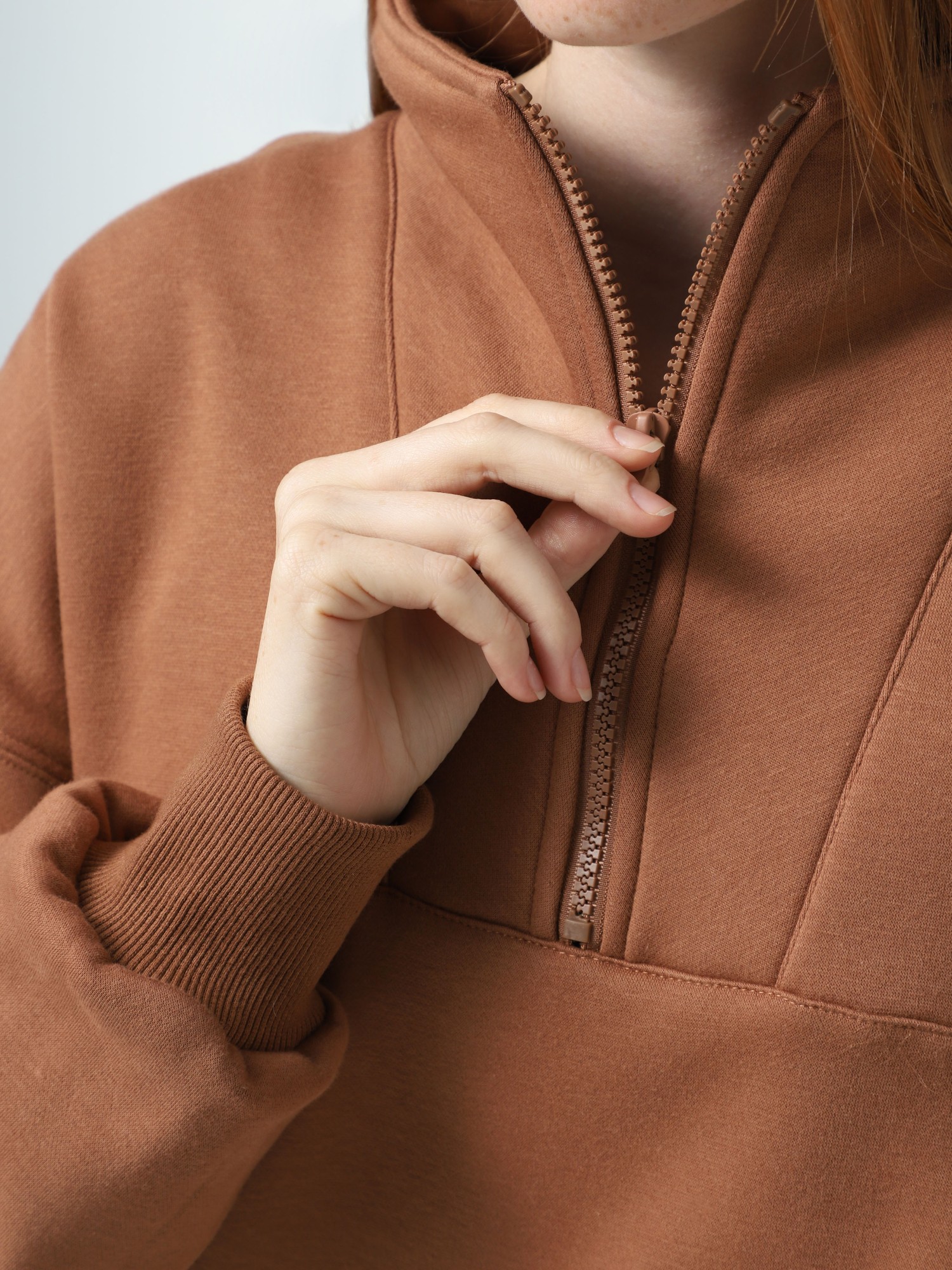 Толстовка жіноча Evoids Giselle коричнева 552554-200 изображение 4