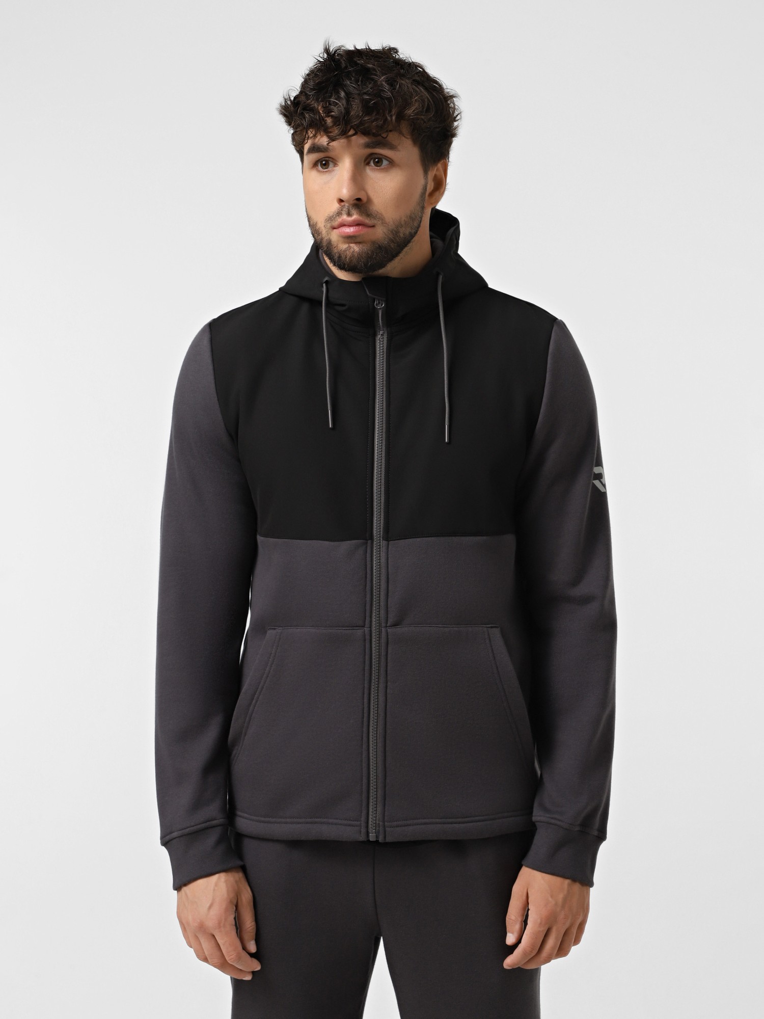 Толстовка чоловіча Radder Kapaori сіра 782501-011 изображение 2