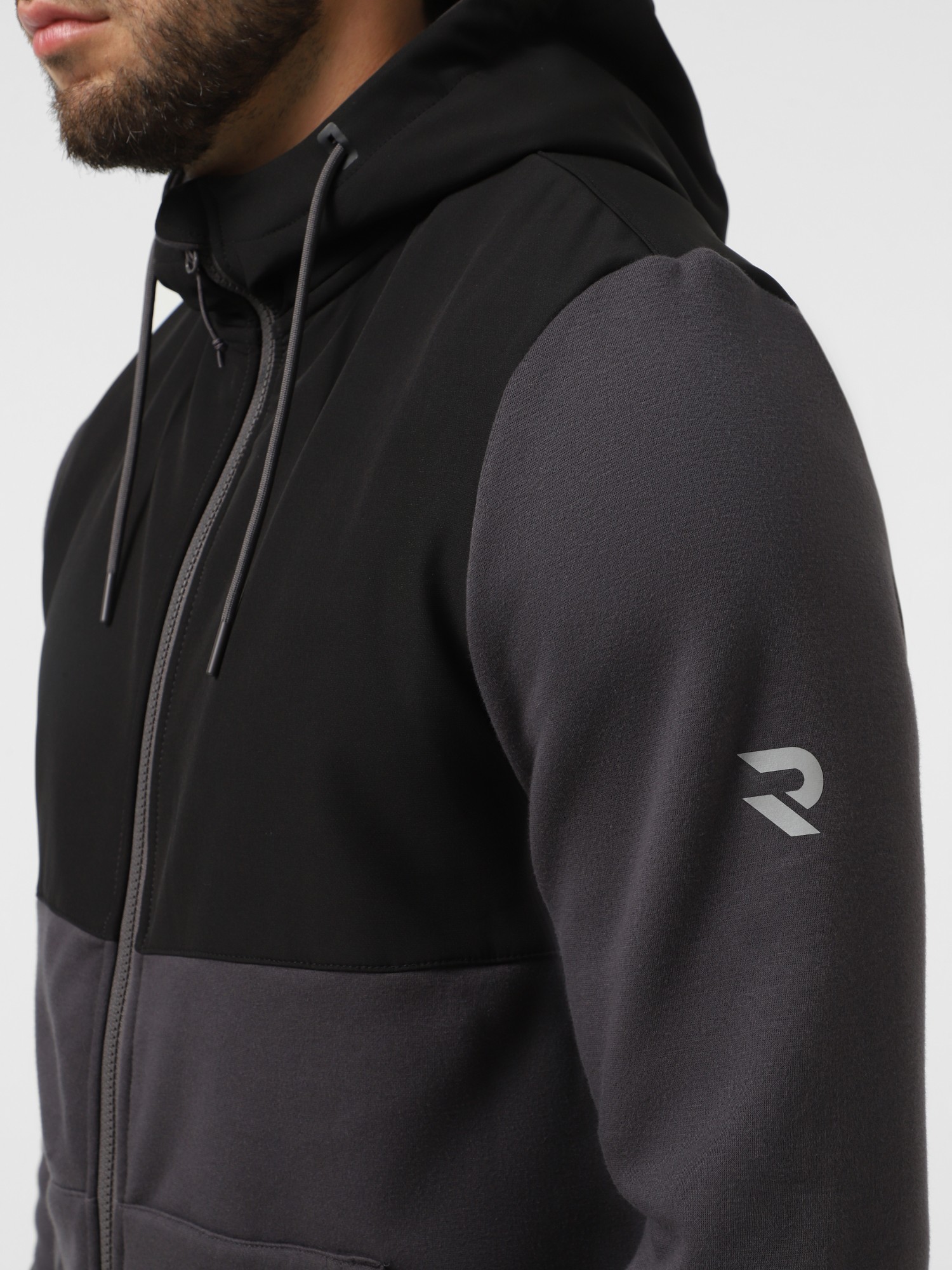 Толстовка чоловіча Radder Kapaori сіра 782501-011 изображение 5