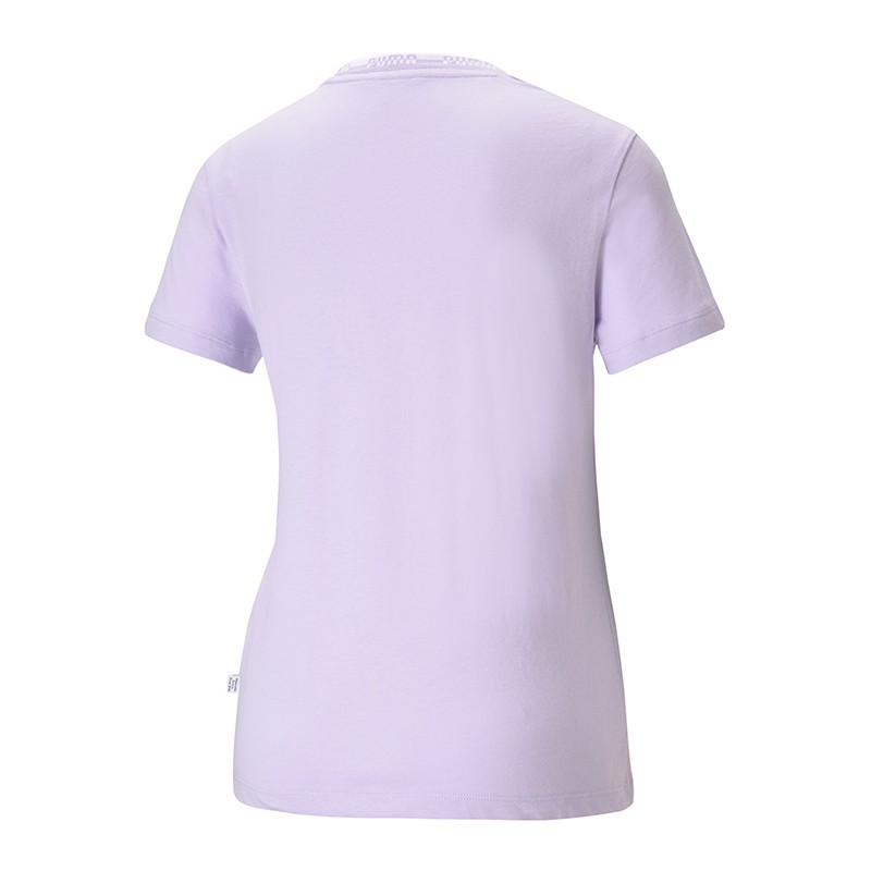 Футболка женская Puma Amplified Graphic Tee сиреневая 58590216 изображение 2