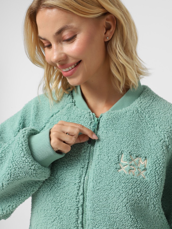 Куртка женская Larum Lunara зеленая 162507-310  изображение 5