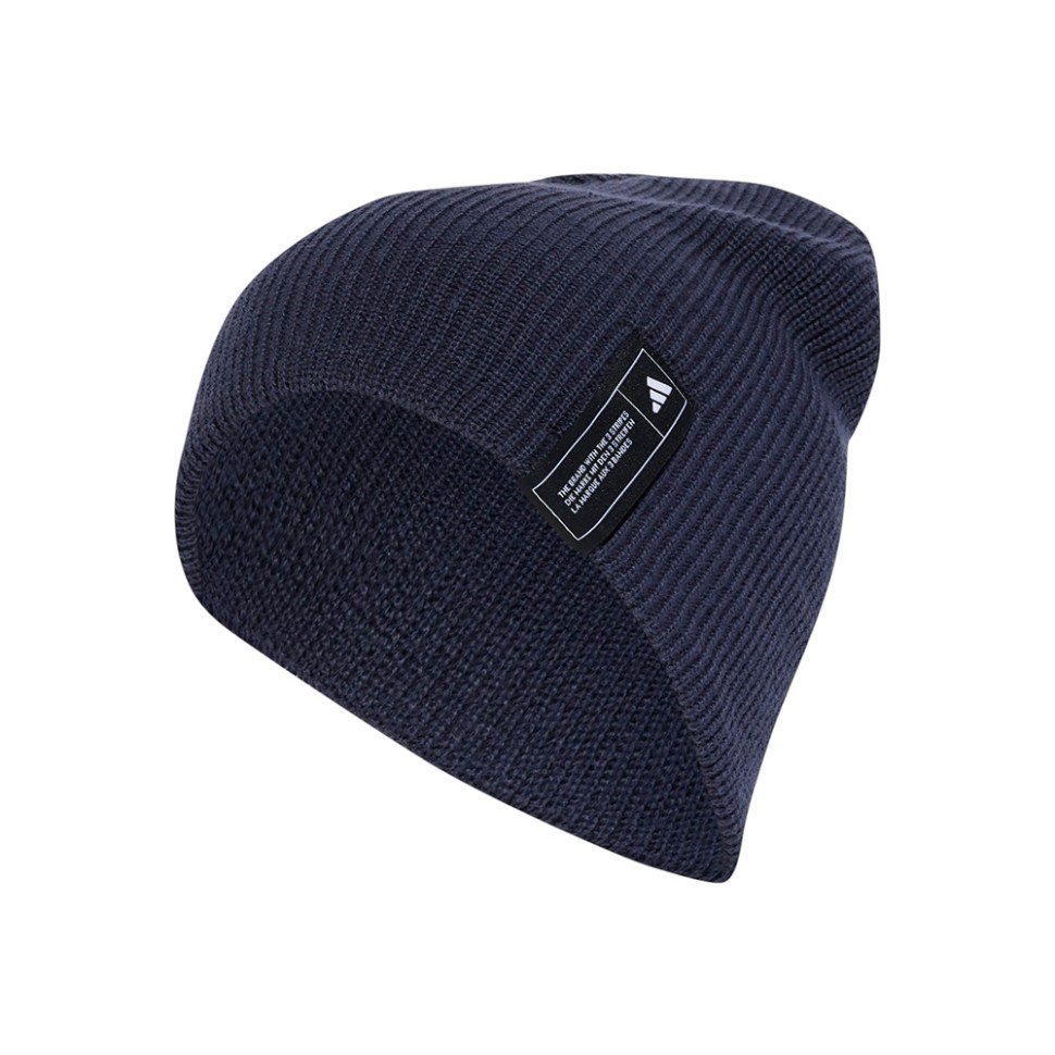 Шапка Adidas ESS BEANIE синя IY5258 — фото 1