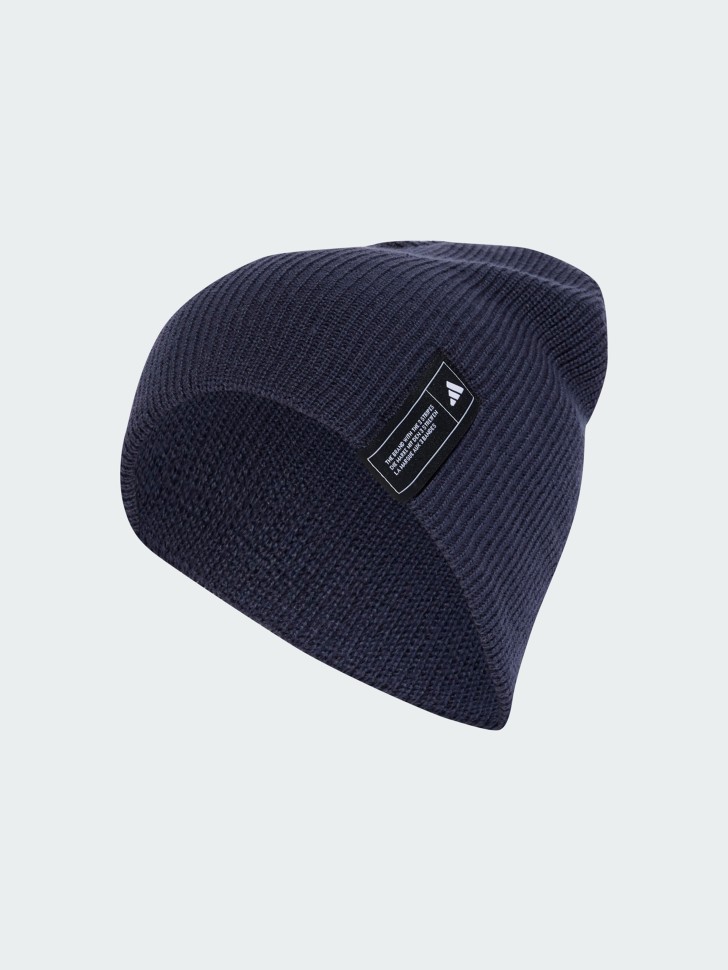Шапка  Adidas ESS BEANIE синя IY5258 изображение 2