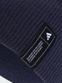 Шапка  Adidas ESS BEANIE синя IY5258 изображение 4