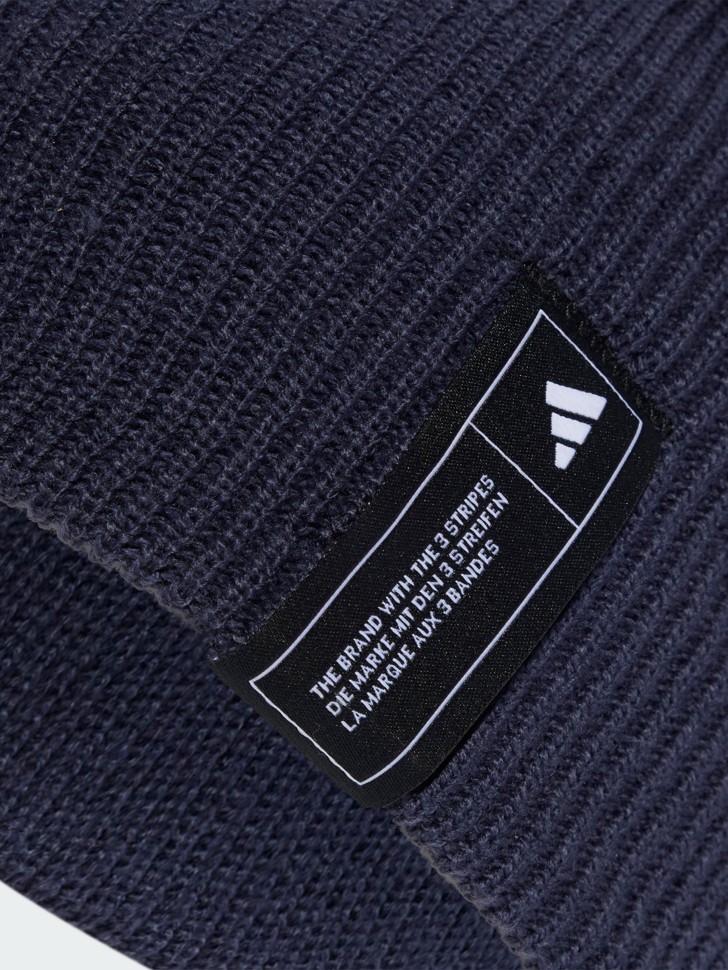 Шапка  Adidas ESS BEANIE синя IY5258 изображение 4