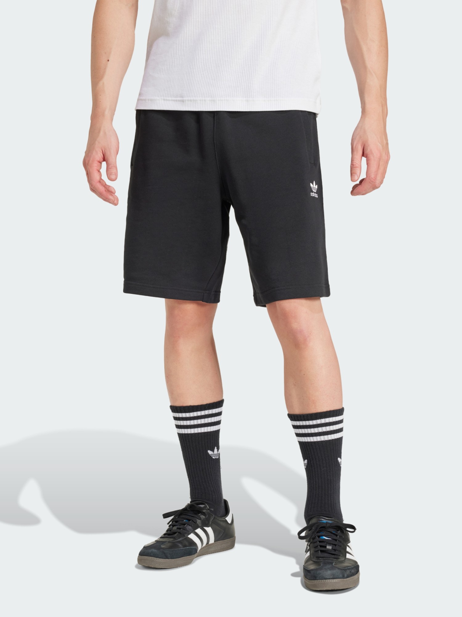 Шорты мужские Adidas ESS SHO черные IY8520 изображение 2