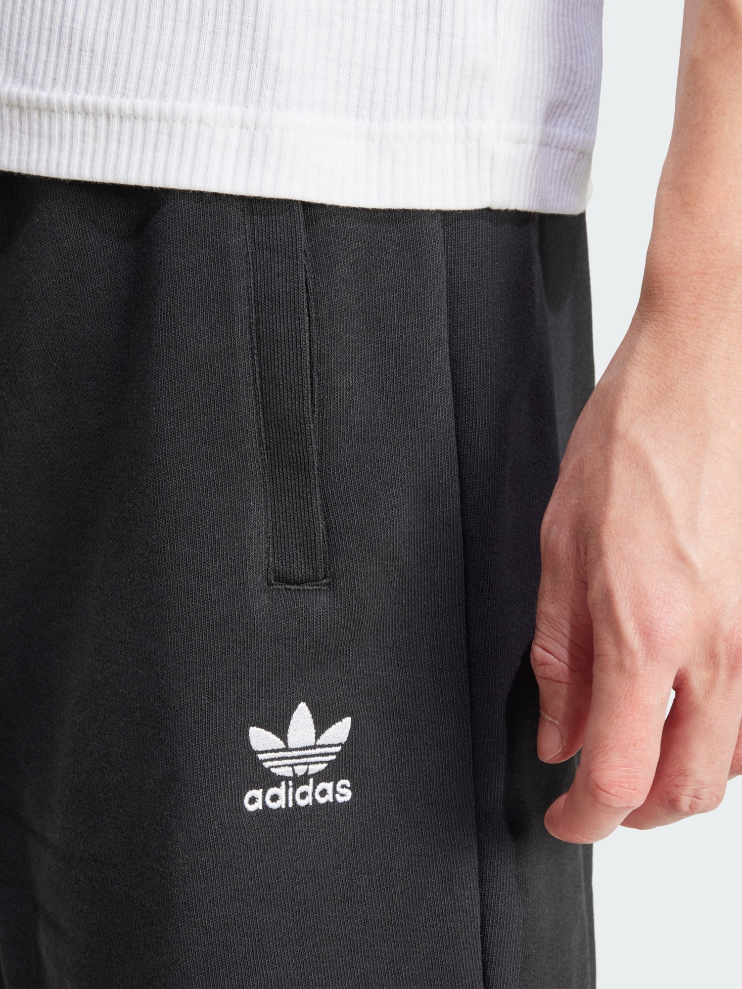 Шорты мужские Adidas ESS SHO черные IY8520 изображение 4