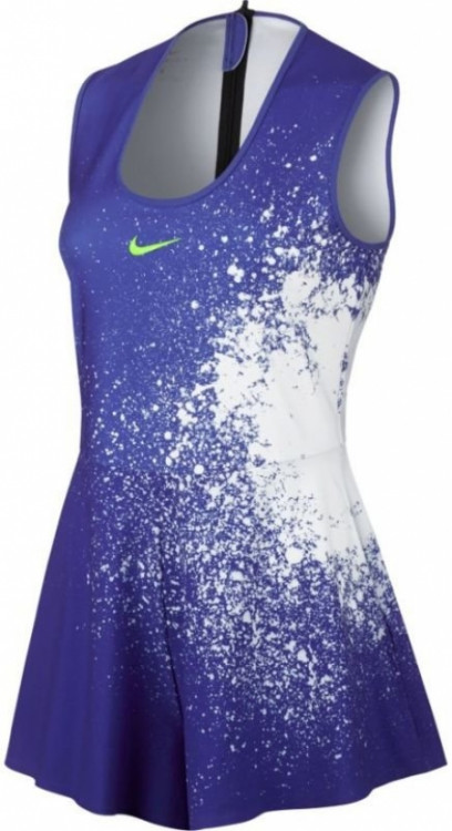 Сарафан Nike Court Power Dress Paramount Blue/White белый 830744-100 изображение 1