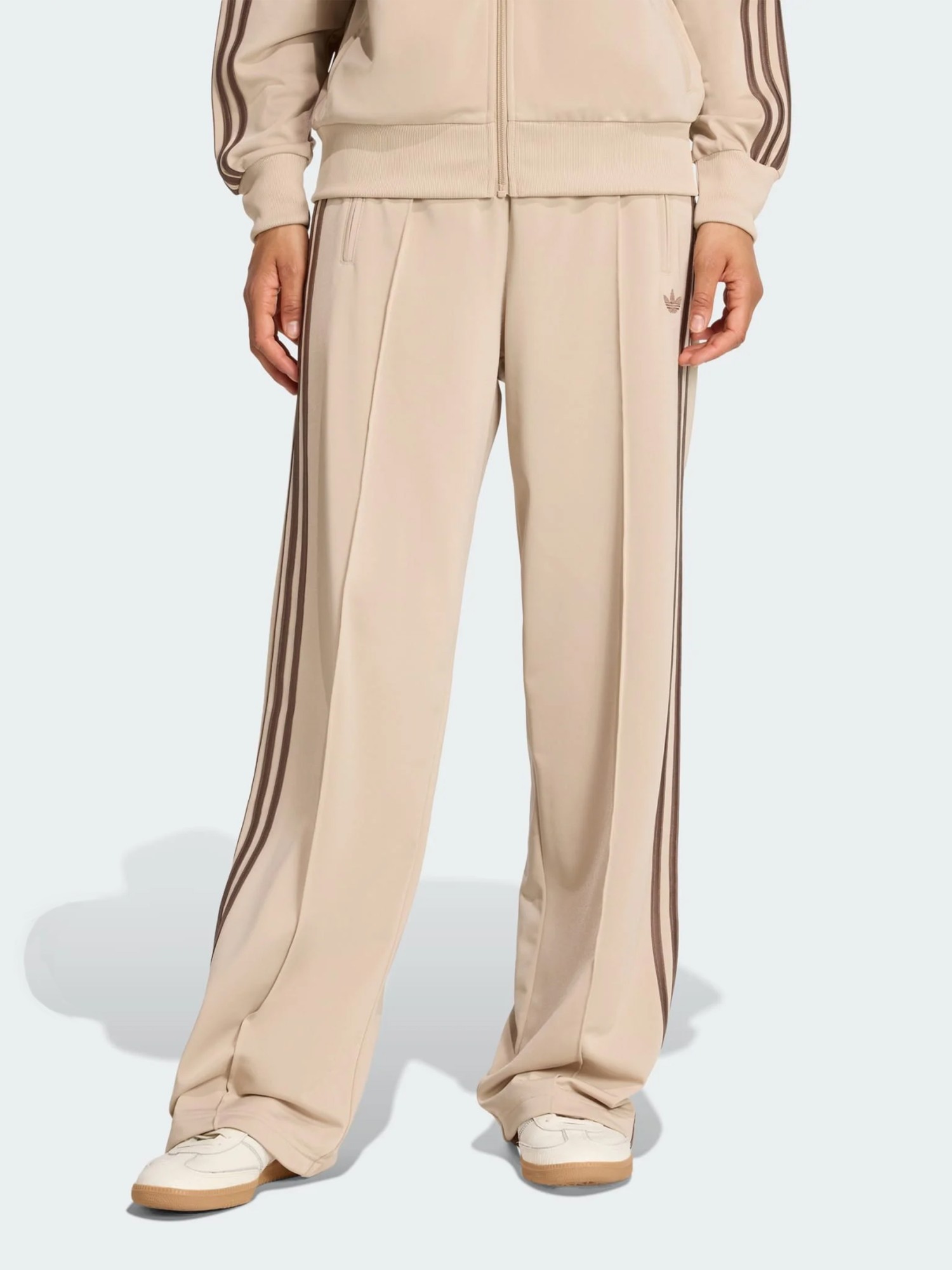 Брюки женские Adidas FB LOOSE TP коричневые KD3660 изображение 2