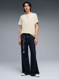 Футболка чоловіча Puma ESS TAPE Tee молочна 69169387 изображение 4