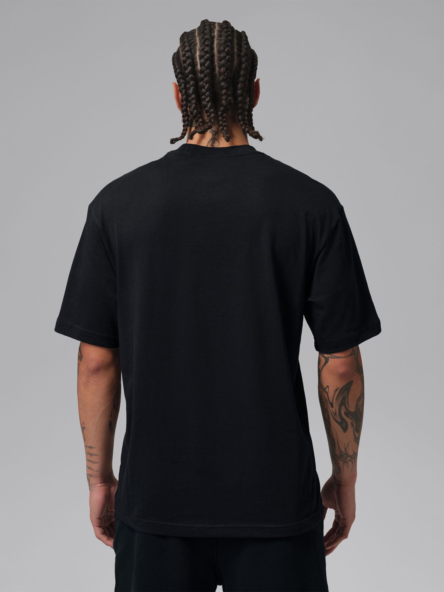 Футболка мужская Nike M J JUMPMAN SS HBR TEE 2 черная IR0340-010 изображение 3
