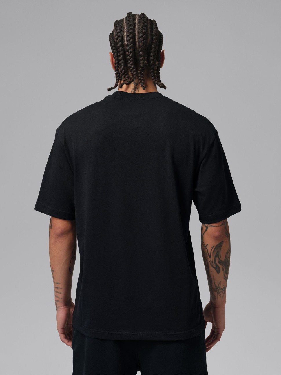 Футболка чоловіча Nike M J JUMPMAN SS HBR TEE 2 чорна IR0340-010 — фото 3