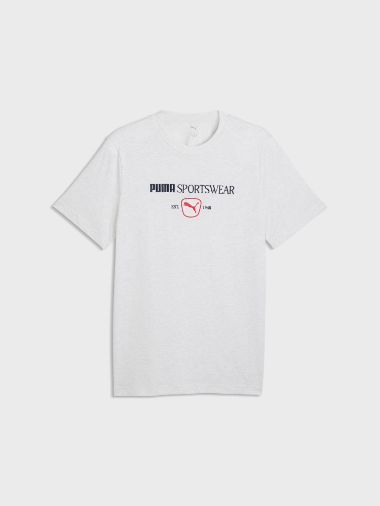 Футболка мужская Puma CLASS Graphic Tee белая 69429405 изображение 5