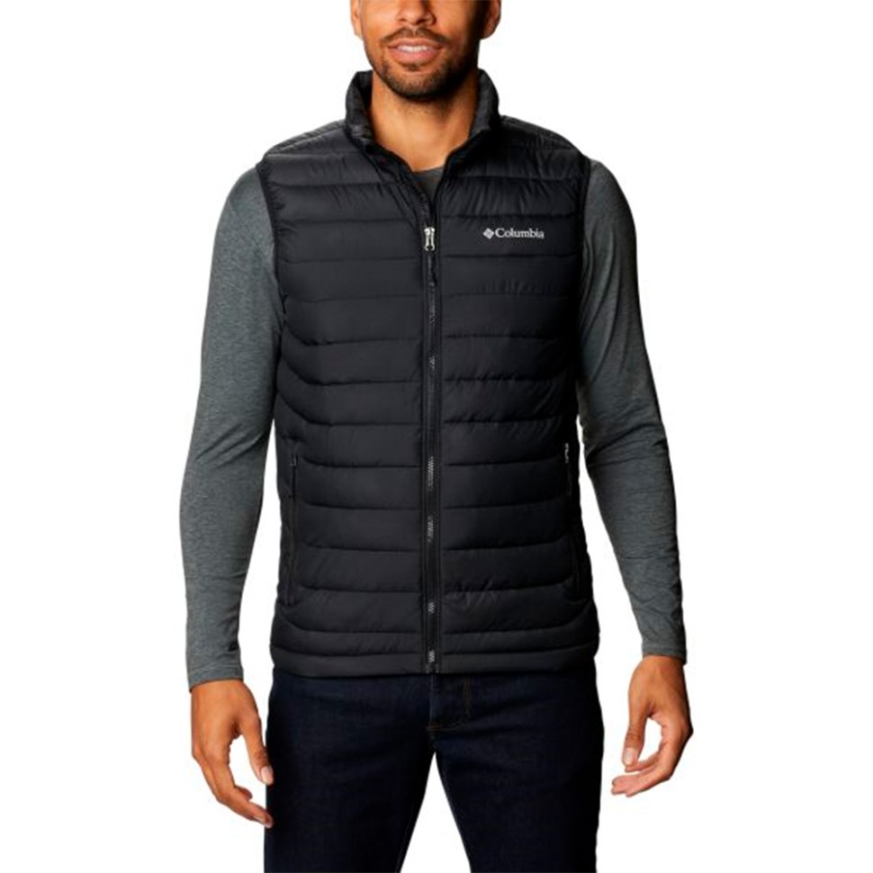  Жилет мужской Columbia POWDER LITE™VEST черный 1748031-010 изображение 1