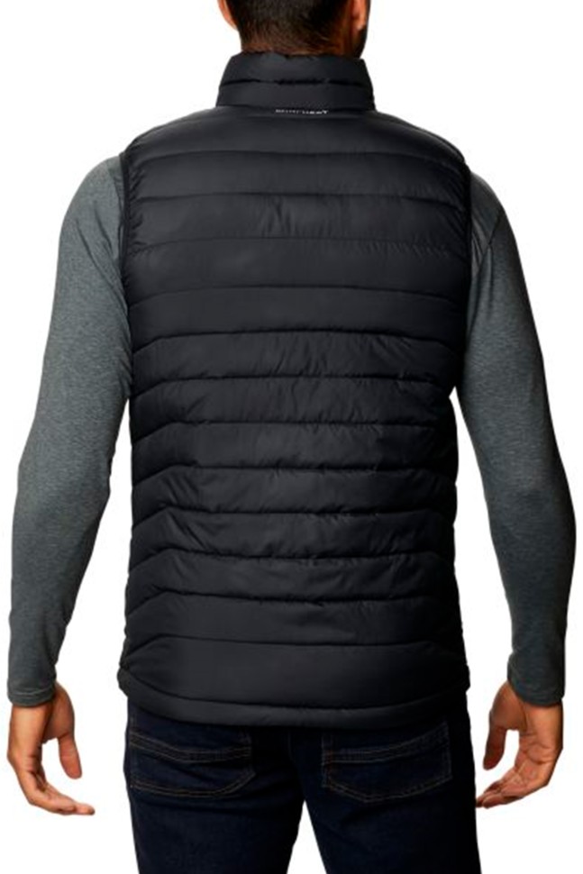  Жилет мужской Columbia POWDER LITE™VEST черный 1748031-010 изображение 3