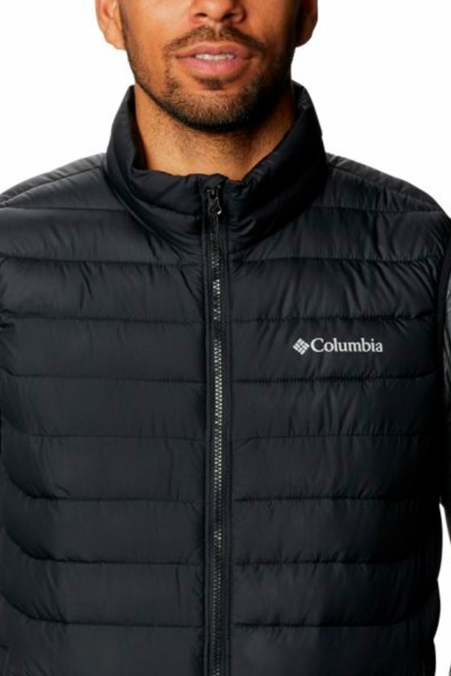  Жилет мужской Columbia POWDER LITE™VEST черный 1748031-010 изображение 5