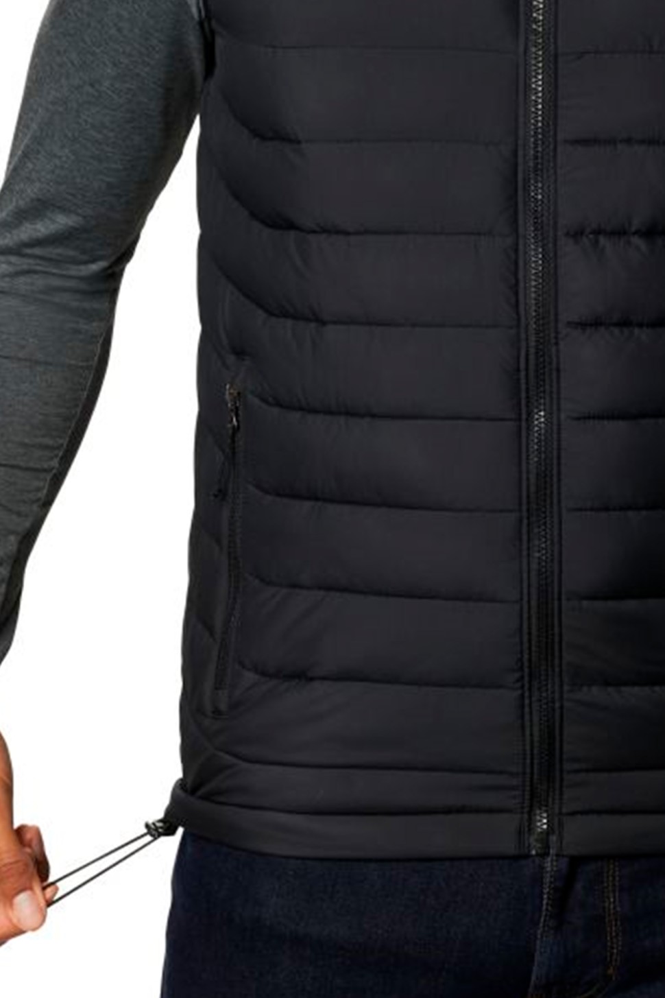 Жилет чоловічий Columbia  POWDER LITE™VEST чорний 1748031-010 — фото 6