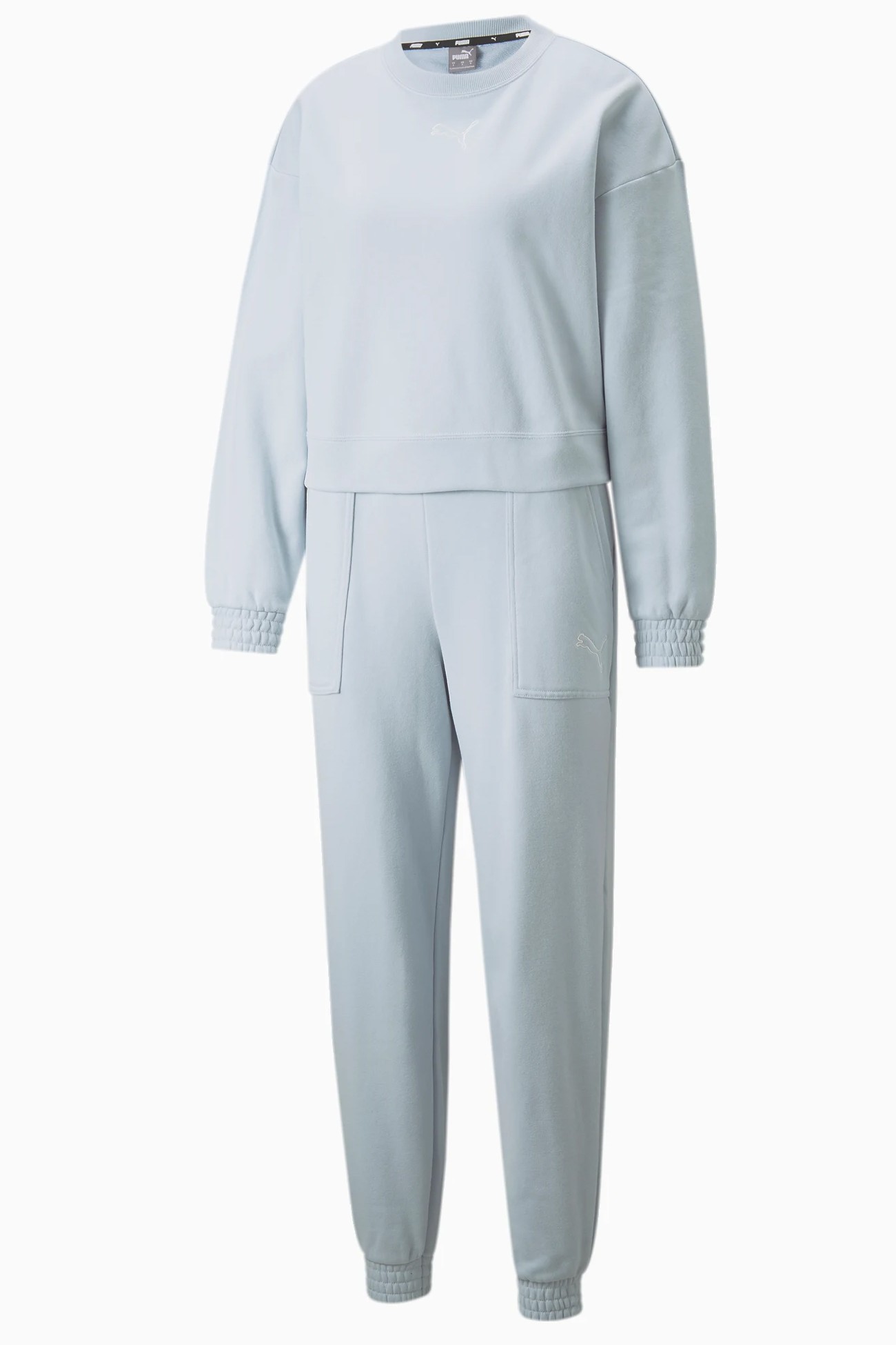 Костюм жіночий Puma Loungewear Suit блакитний 84745821 изображение 4