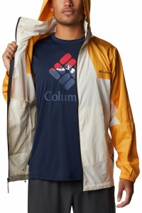 Ветровка мужская Columbia Point Park™ Windbreaker белая 1890072-191 изображение 3