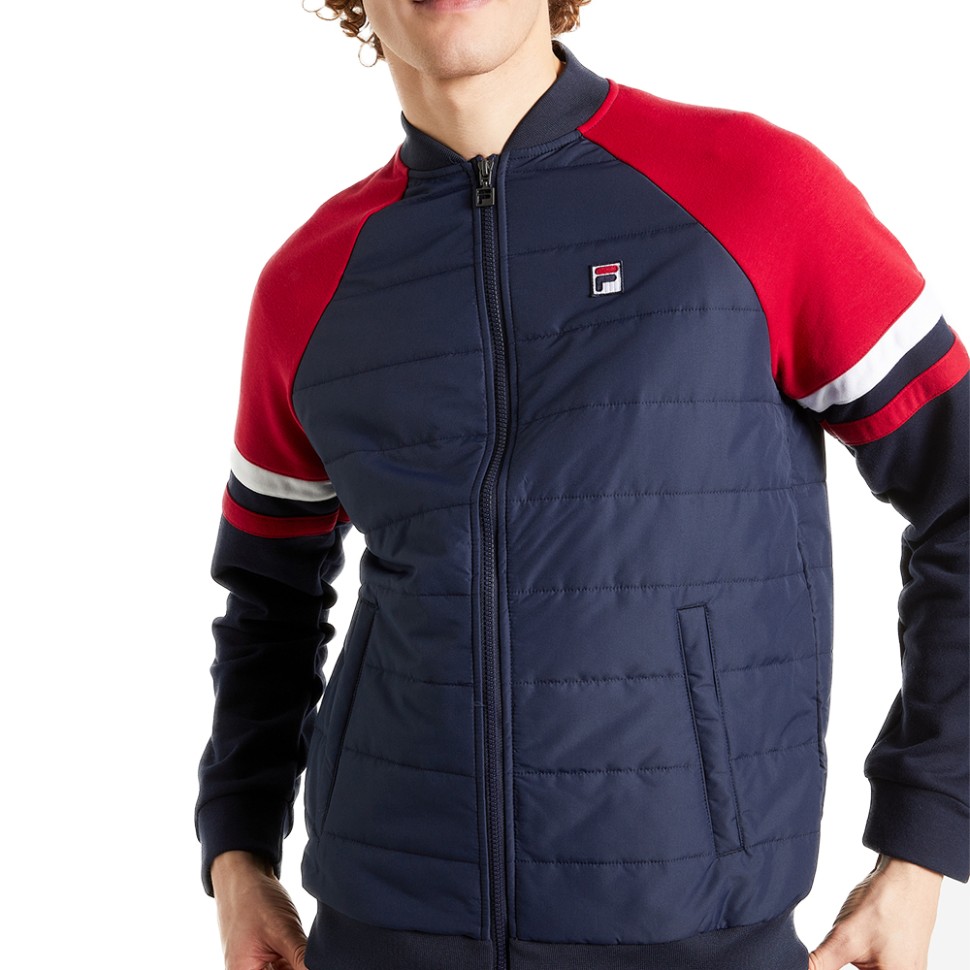 Толстовка чоловіча Fila синя 113485-MH — фото 1
