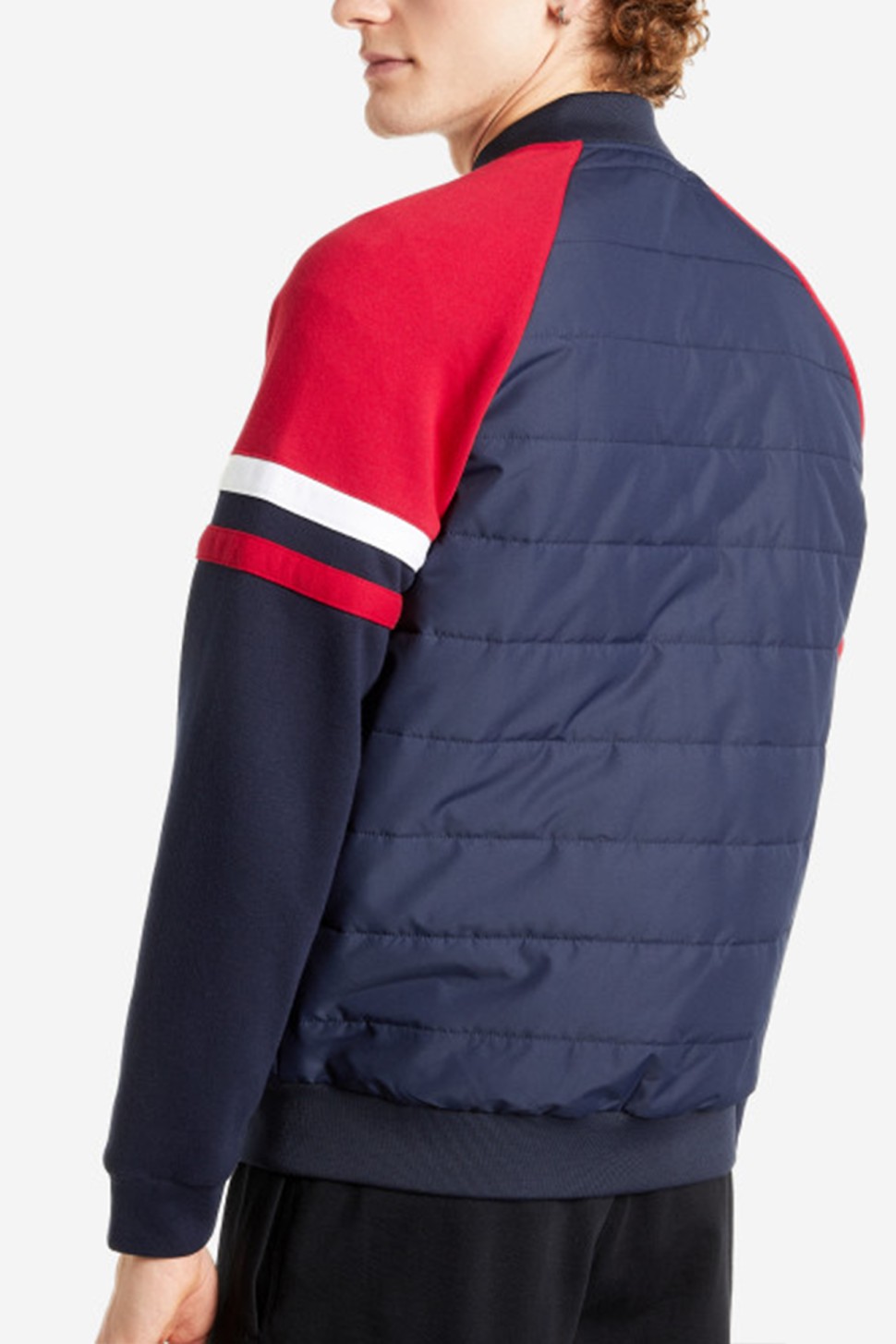 Толстовка чоловіча Fila синя 113485-MH — фото 3