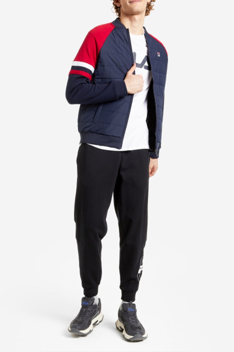 Толстовка мужская FILA Hoodie  Синий 113485-MH изображение 4