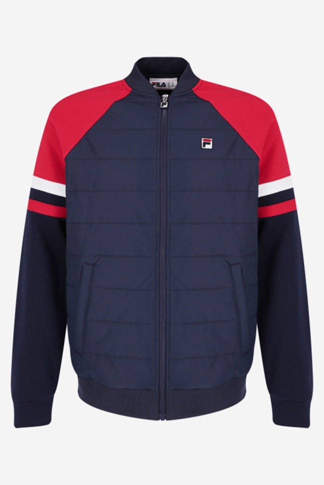 Толстовка мужская FILA Hoodie  Синий 113485-MH изображение 7