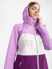 Ветровка женская Evoids Megrez сиреневая 322002-500 изображение 6