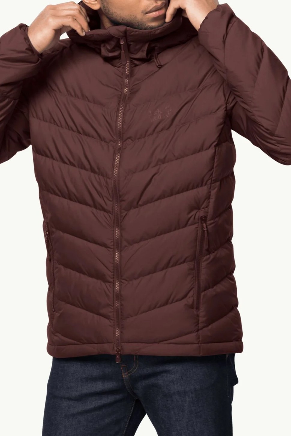 Куртка чоловіча Jack Wolfskin FAIRMONT MEN бордова 1203591-2185 — фото 2