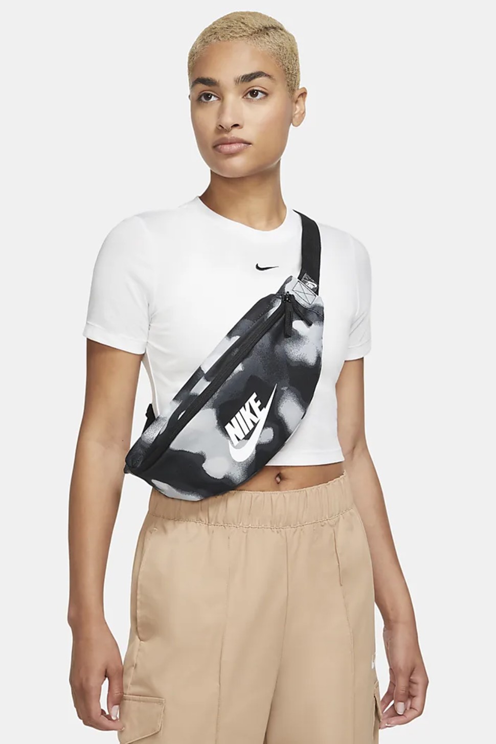 Сумка Nike NK HERITAGE WAISTPCK - ACCS PR чорна DR6250-010 — фото 9