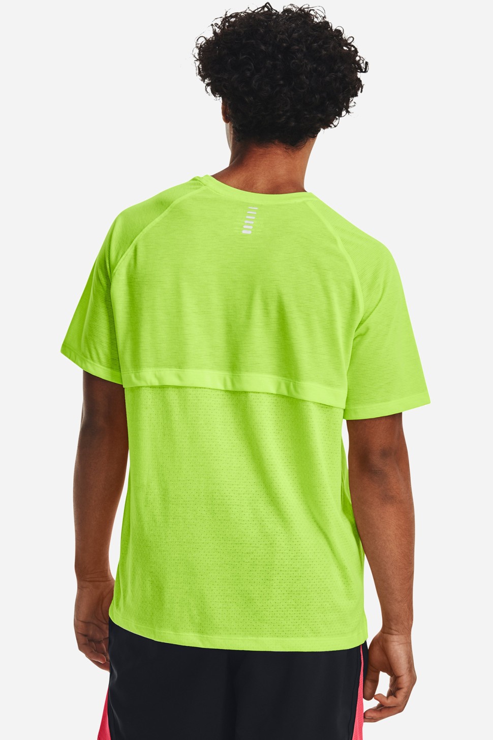 Футболка чоловіча Under Armour UA STREAKER TEE Салатна 1361469-369 — фото 4