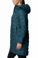 Куртка женская Columbia Delta Ridge™ Long Down Jacket синяя 1909251-414 изображение 5