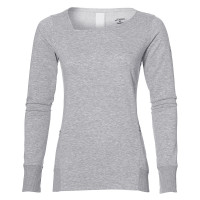 Толстовка женская Asics FuzeX Crew Top серая 146611-7007 изображение 1