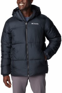 Куртка мужская Columbia Puffect™ Hooded Jacket черная 2008414-010 изображение 7